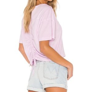 Splendid cropped lilac tee NWT